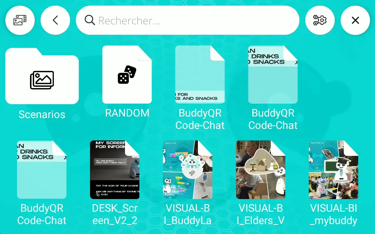 Buddy Player - Liste d'images