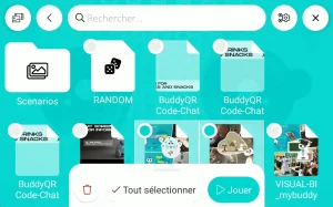 Buddy Player - Sélection multiple de contenu