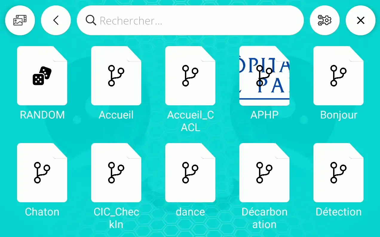 Buddy Player - Liste de scénarios