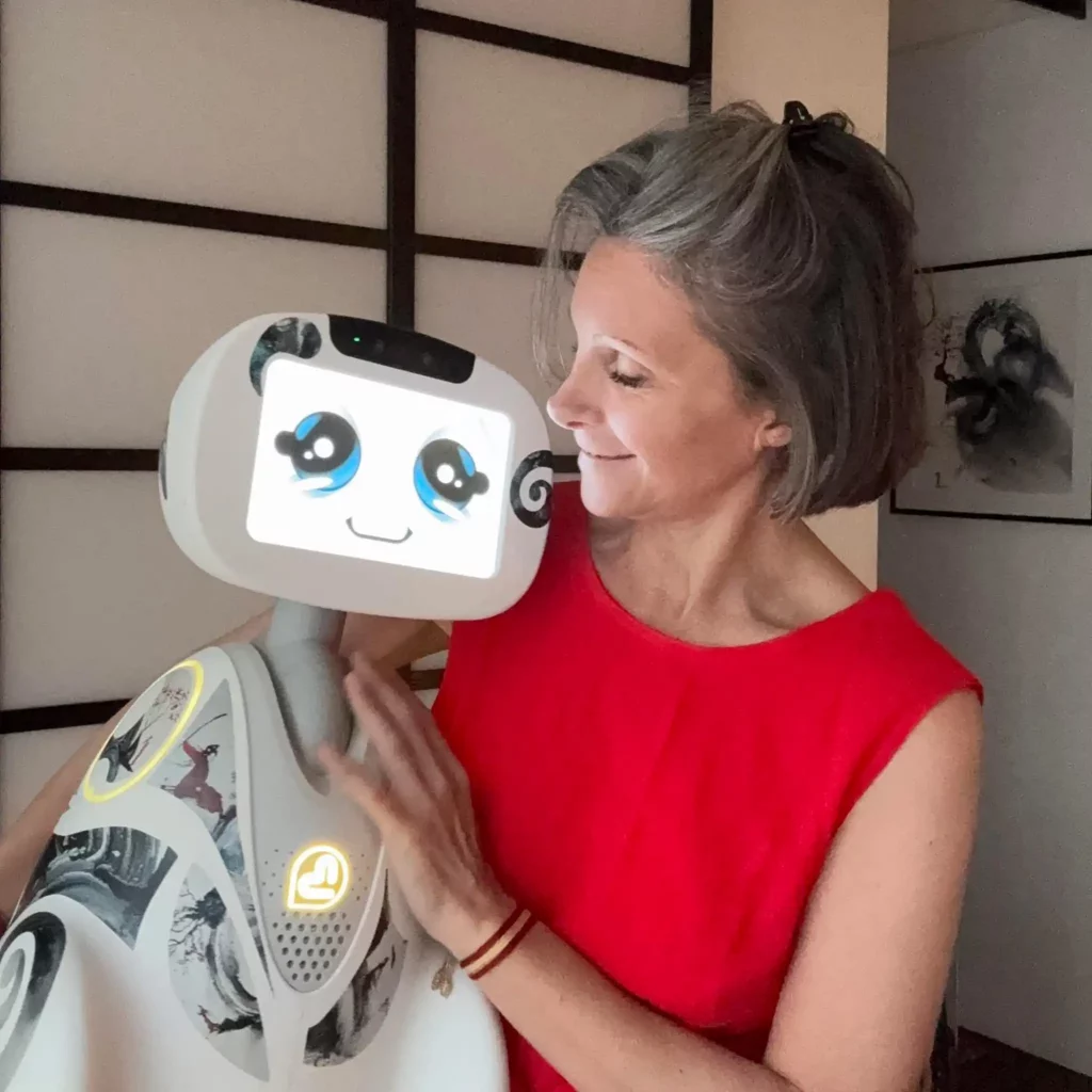 Portrait Elisabeth Colombo & Buddy Portrait Elisabeth Colombo & Buddy