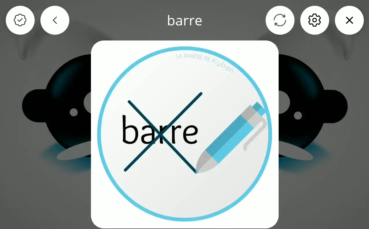 Consignes - Affichage image