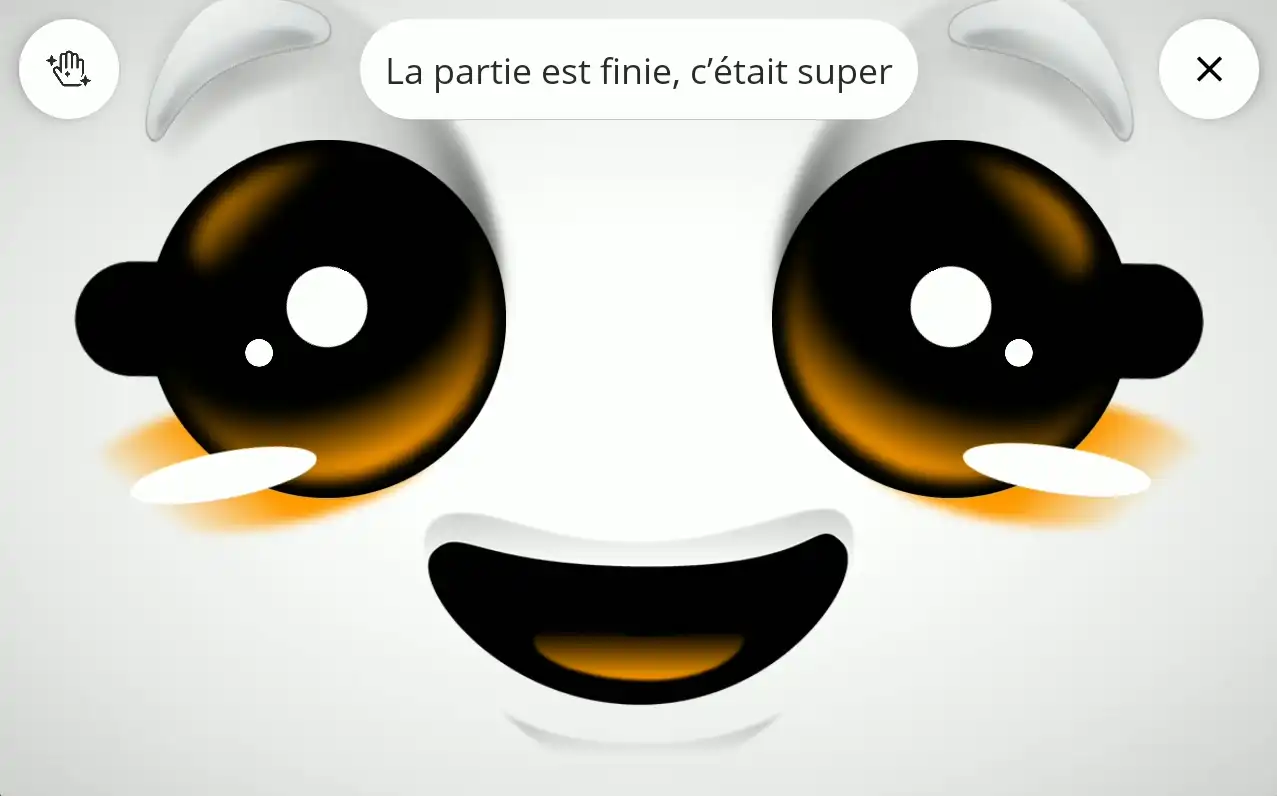 Jeu de geste - Fin de partie