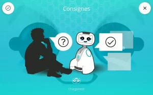 Consignes - Ecran de chargement