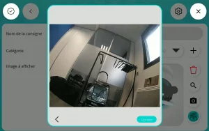Consignes - Retour caméra